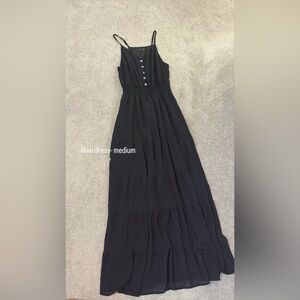 Elegant Black Maxi Dress